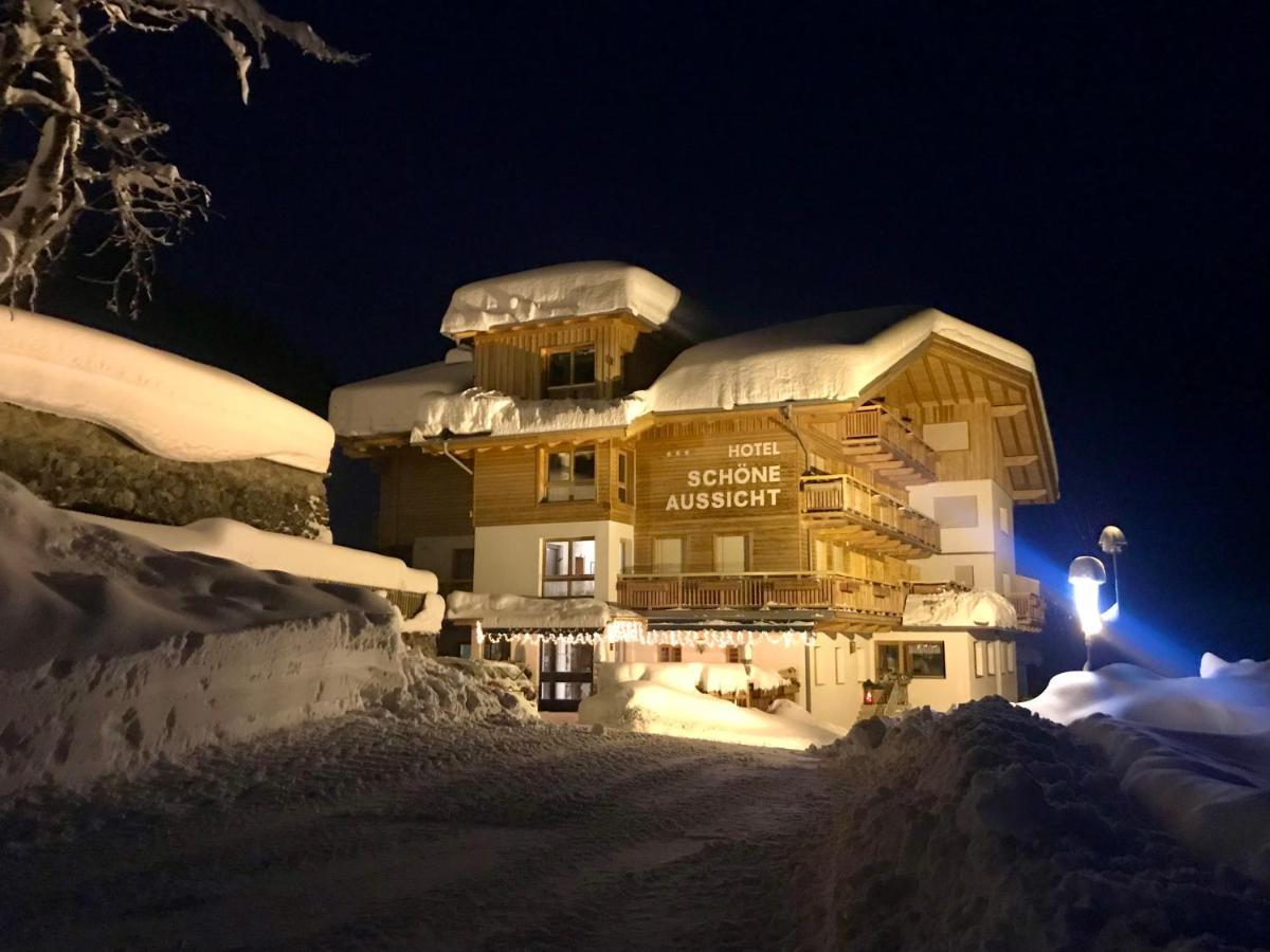 Hotel Schoene Aussicht Kartitsch Bagian luar foto