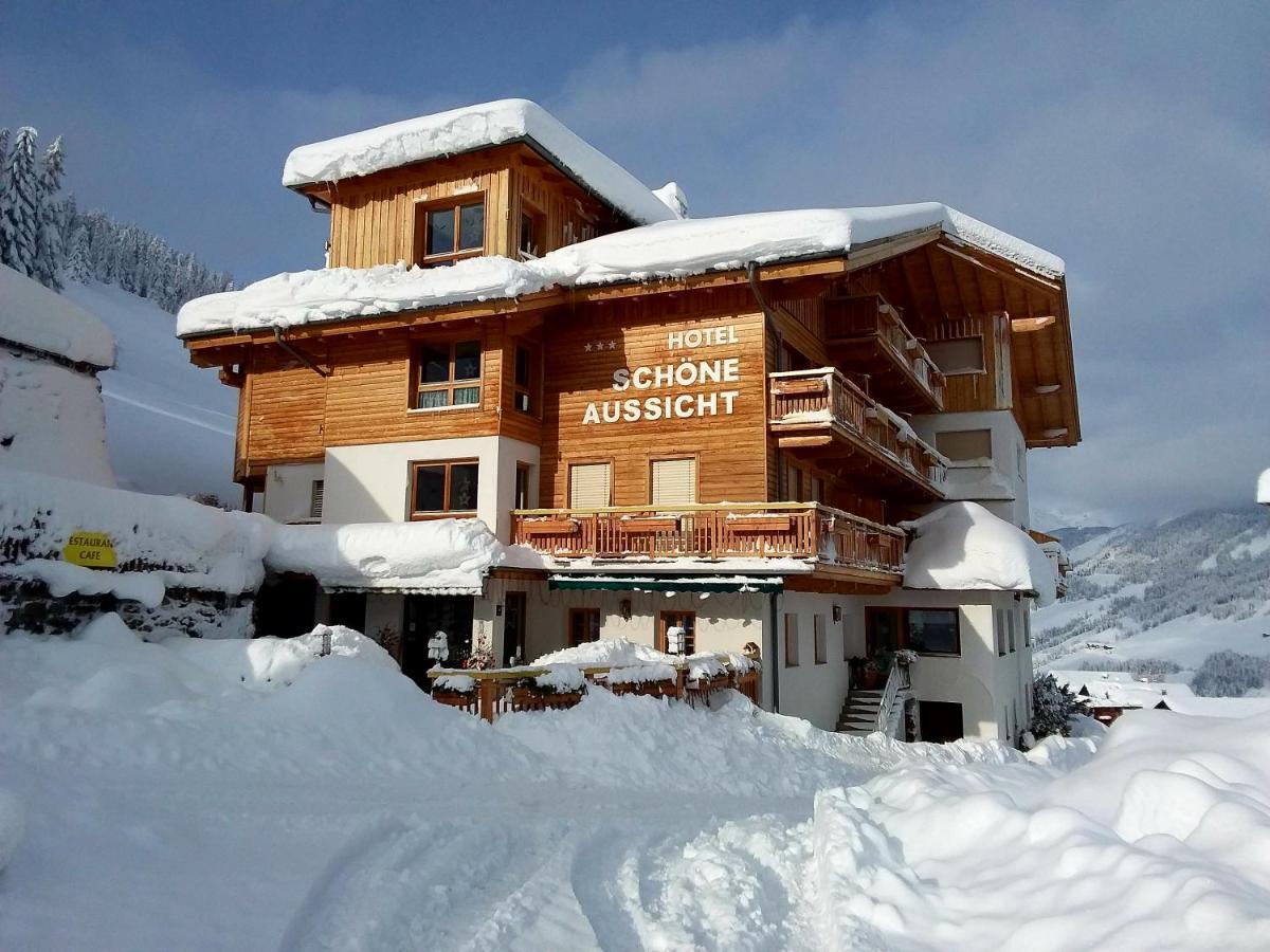 Hotel Schoene Aussicht Kartitsch Bagian luar foto