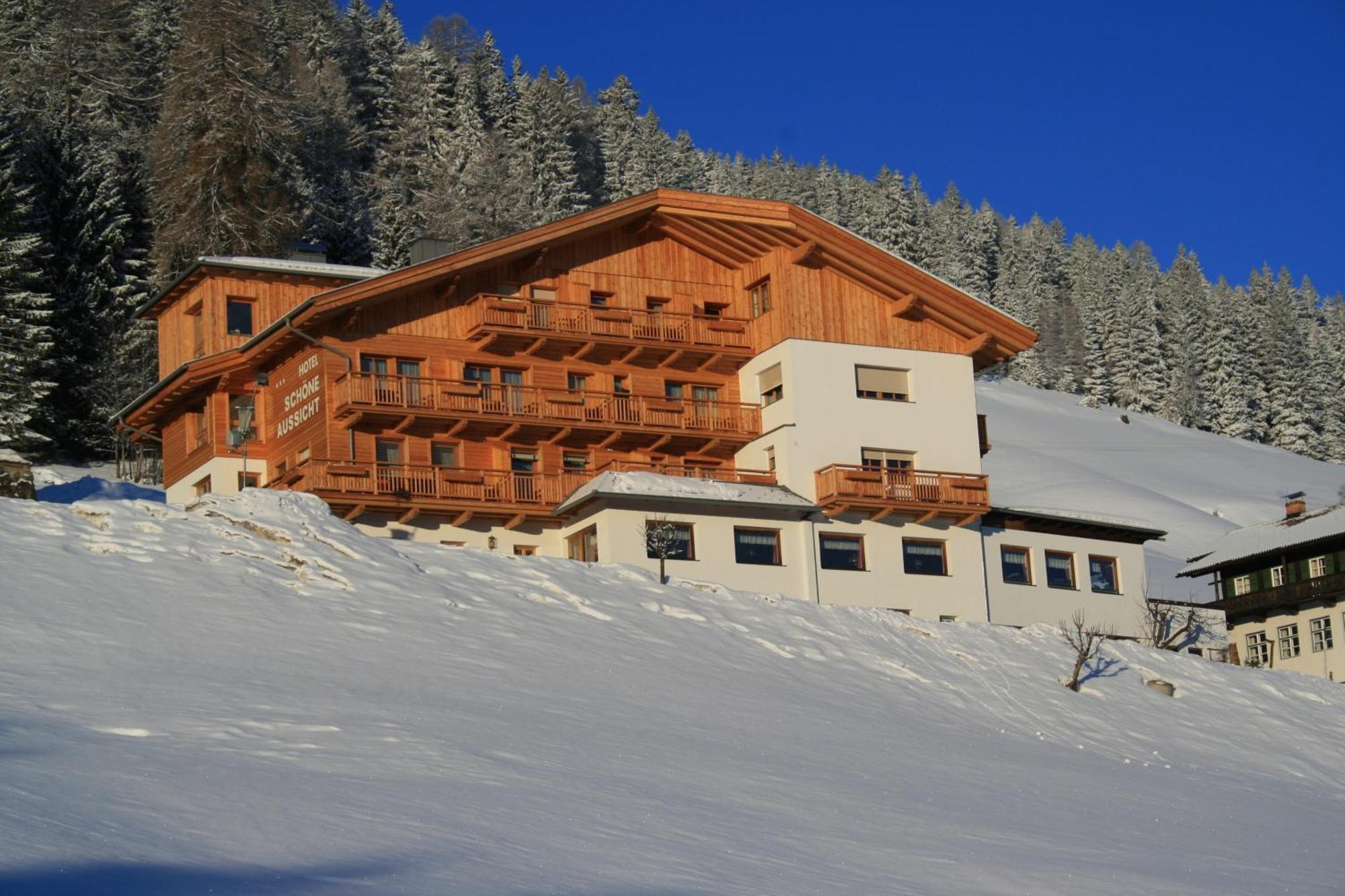 Hotel Schoene Aussicht Kartitsch Bagian luar foto